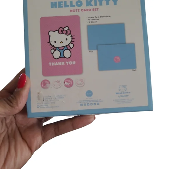 Hello Kitty Note Card Set - Picture 2 of 4